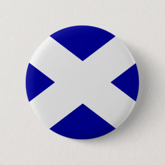 St Andrew's Cross Pinback Button