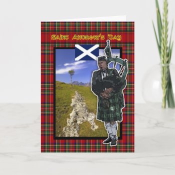 St. Andrew's Day  Saint Andrew's Day Card by moonlake at Zazzle