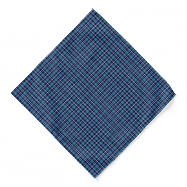 St Andrews District Tartan Bandana (Front)