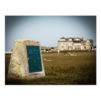 St Andrews Golf Course Postcard