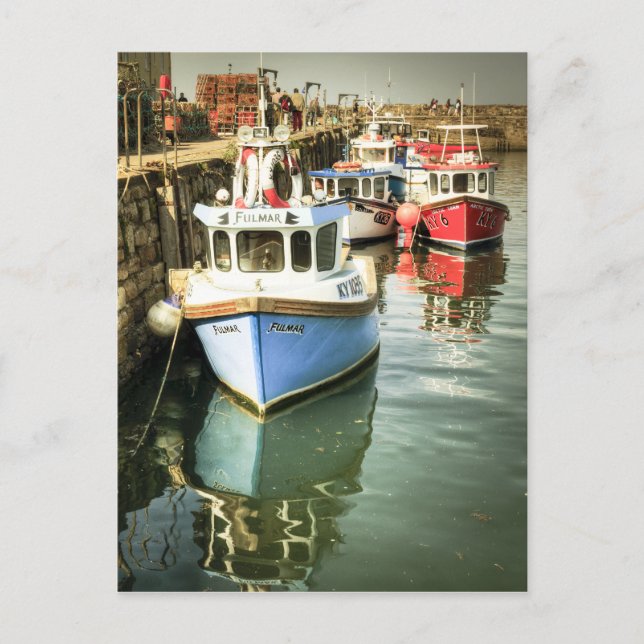 St Andrews Harbour Postcard (Front)