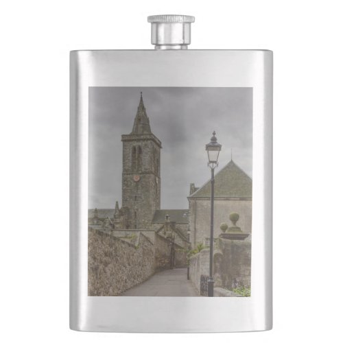 St Andrews Path 8oz Stainless Steel Flask