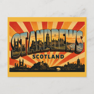 St Andrews Scotland Cathedral Postcard