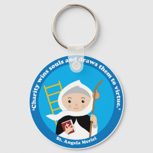 St. Angela Merici Keychain