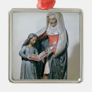 St. Anne and the Virgin, 1500-30 Metal Ornament