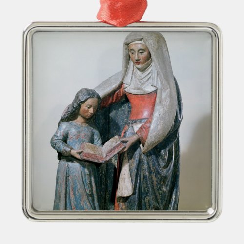 St Anne and the Virgin 1500_30 Metal Ornament