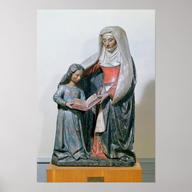 St. Anne and the Virgin, 1500-30 Poster (Front)