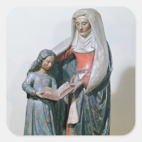 St Anne and the Virgin 1500_30 Square Sticker