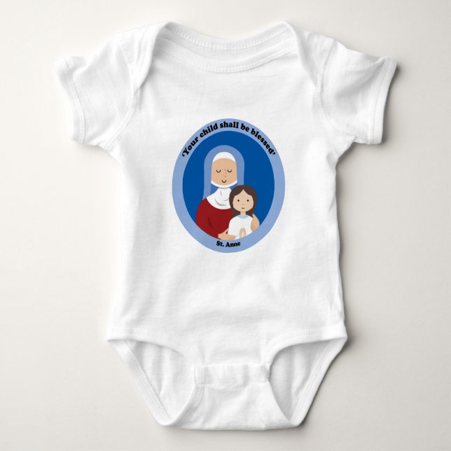 St. Anne Baby Bodysuit (Front)