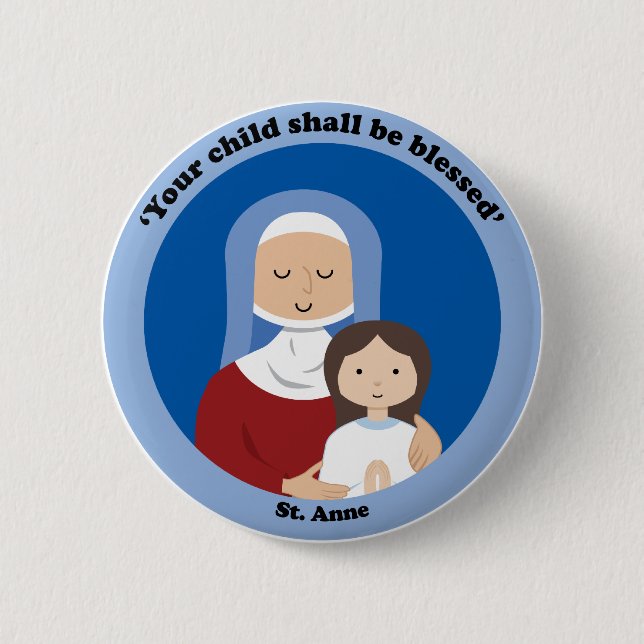 St. Anne Button (Front)