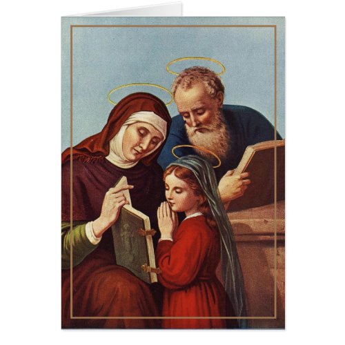 St Anne Joachim Virgin Mary Prayer Christian