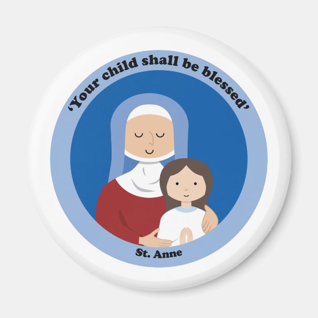 St. Anne Magnet (Front)