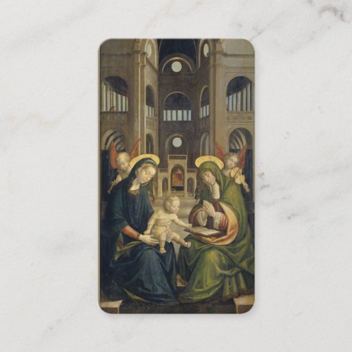 St Anne with Blessed Virgin Mary Jesus Prayer Place Card
