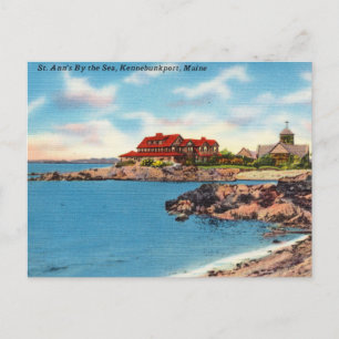 St. Ann's By the Sea, Kennebunkport, Maine Postcard