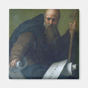 St. Anthony Abbot (c.251-356) c.1518-19 (oil on ca Magnet