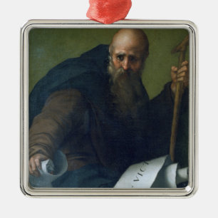 St. Anthony Abbot (c.251-356) c.1518-19 (oil on ca Metal Ornament