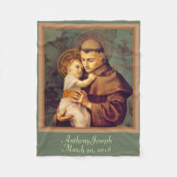 St. Anthony & Baby Jesus PERSONALIZE