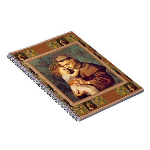 St Anthony   Child Jesus Notebook