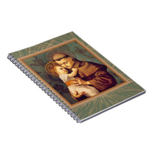 St. Anthony  & Child Jesus Notebook