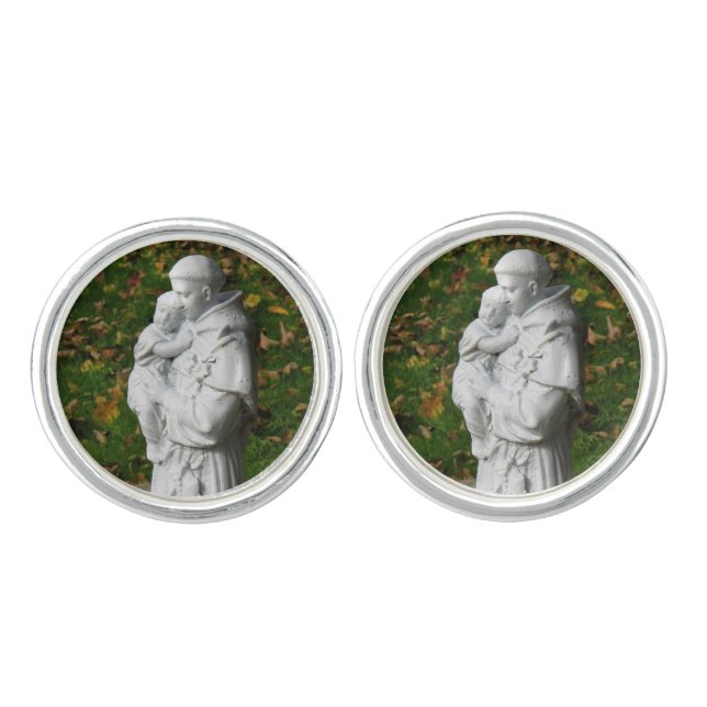 St. Anthony Cuff Links (Front)