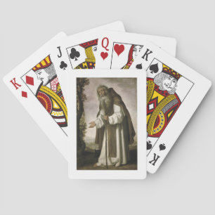 St. Anthony Dispirited, 1640 (oil on canvas) Poker Cards