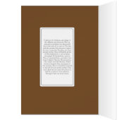 St. Anthony Greeting/Note Card w/prayer (Inside (Left))