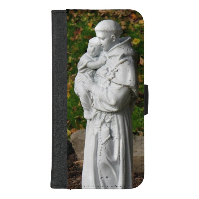 St. Anthony iPhone 8/7 Plus Wallet Case (Front)