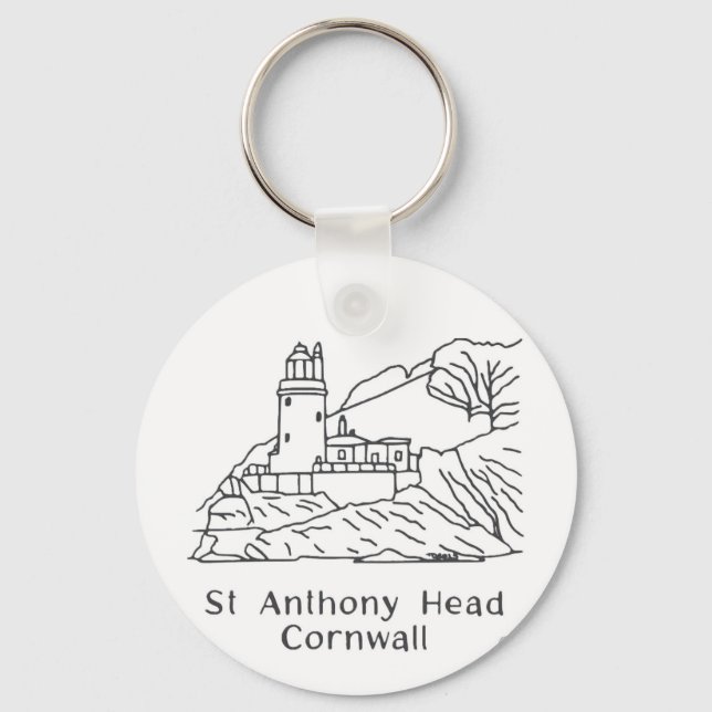 St Anthony Lighthouse Keyring (Front)