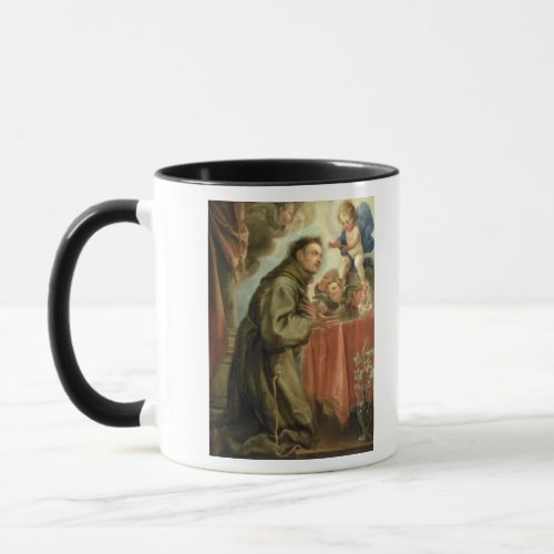 St Anthony of Padua  adoring the Christ Child Mug