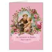 St. Anthony of Padua Baby Jesus Roses (Front)