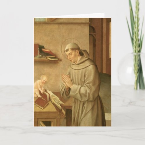 St Anthony of Padua Card