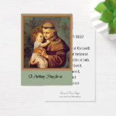 St. Anthony of Padua Holy Cards (Desk)