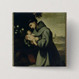 St. Anthony of Padua Pinback Button