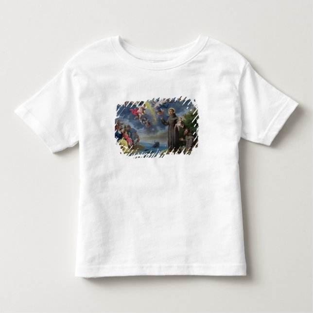 St. Anthony of Padua Preaching to the Fish Toddler T-shirt (Front)