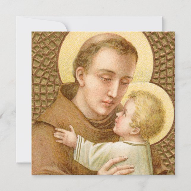 St. Anthony of Padua & the Christ Child (JM 05) (Front)