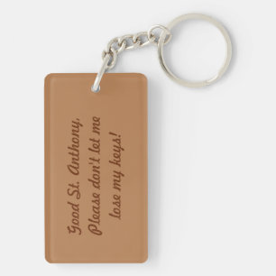 St. Anthony of Padua & the Christ Child (JM 05) Keychain