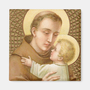 St. Anthony of Padua & the Christ Child (JM 05) Magnet