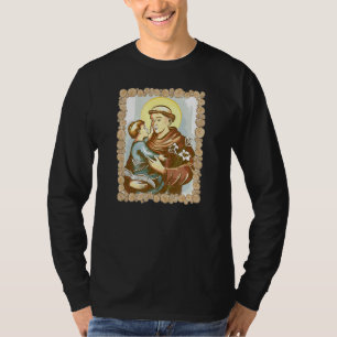 St Anthony Of Padua Vintage Catholic Saint Infant  T-Shirt