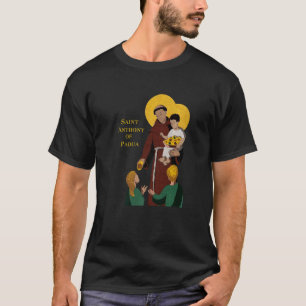 St Anthony Of Padua Vintage Catholic Saint Infant  T-Shirt
