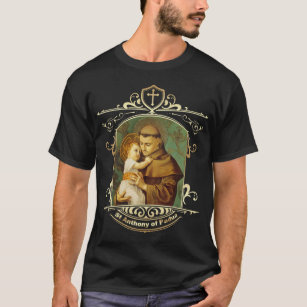 St Anthony of Padua Vintage Catholic Saint Infant  T-Shirt