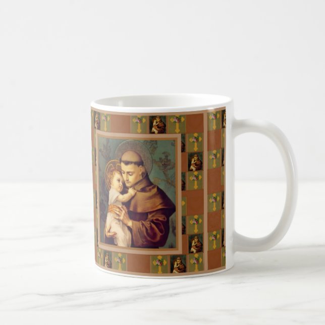 St. Anthony of Padua with Baby Jesus Coffee Mug (Right)