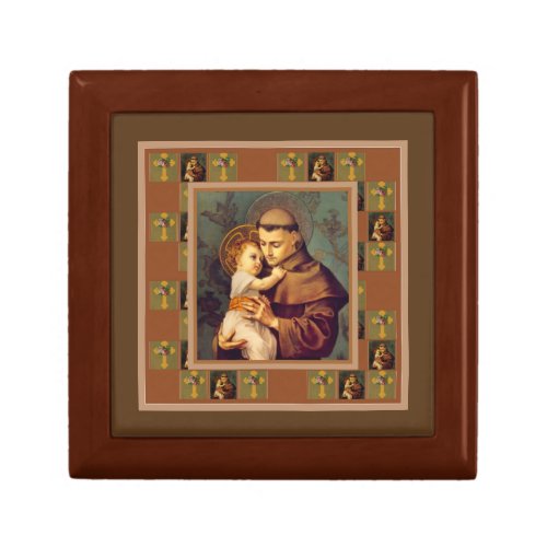 St Anthony of Padua with Baby Jesus Gift Box