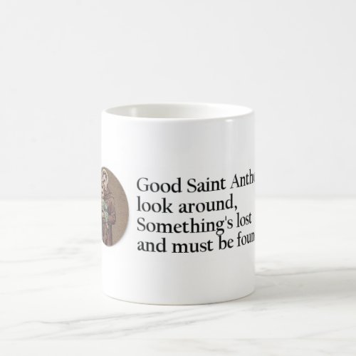 St Anthony Prayer Coffee Mug