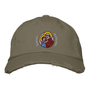 St Anthony - Sant'Antonio - Santo Antonio Embroidered Baseball Hat