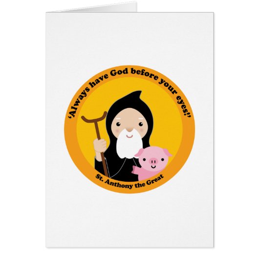 St. Anthony the Great Cards (Front)