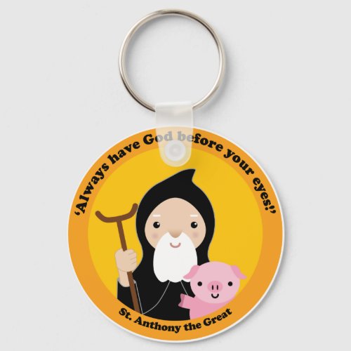 St Anthony the Great Keychain
