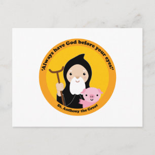 St. Anthony the Great Postcard