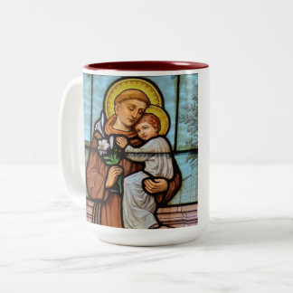 St. Anthony with baby Jesus Coffee Mug