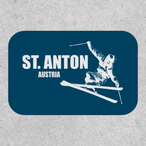 St Anton Austria Skier Patch