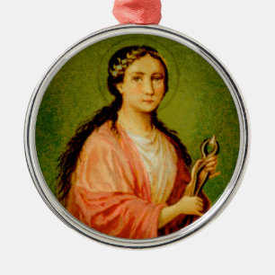 St. Apollonia (BLA 001) Metal Ornament